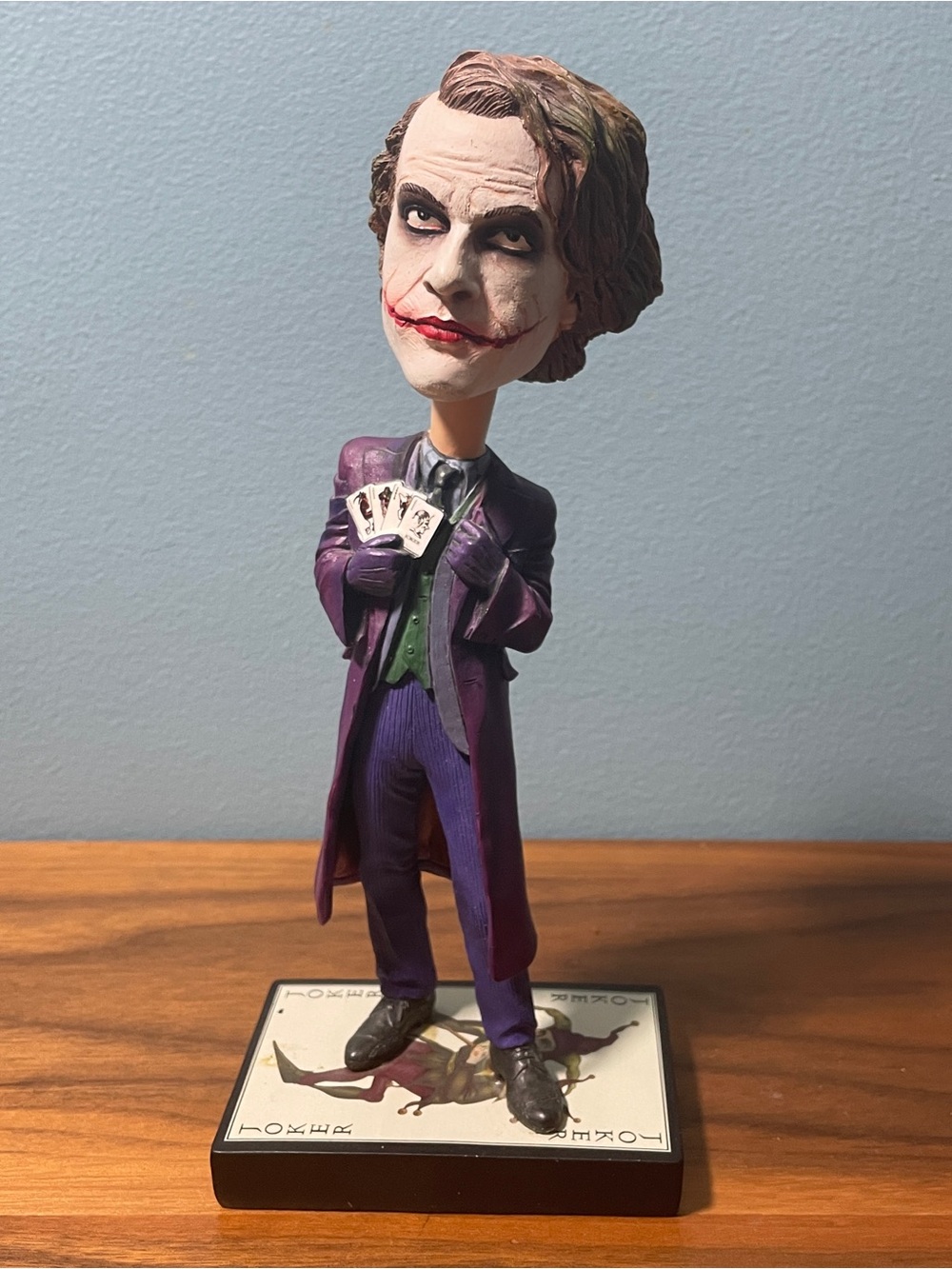 The Dark Knight Joker bobble head 8” tall